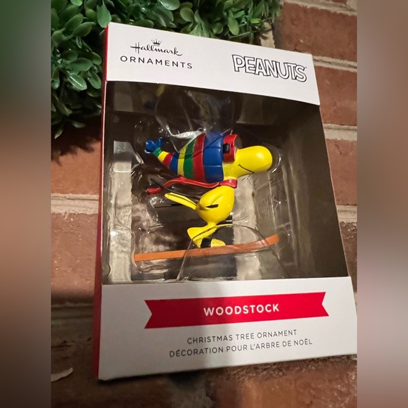 Hallmark Peanuts Woodstock Skiing Christmas Ornament - Picture 7 of 10